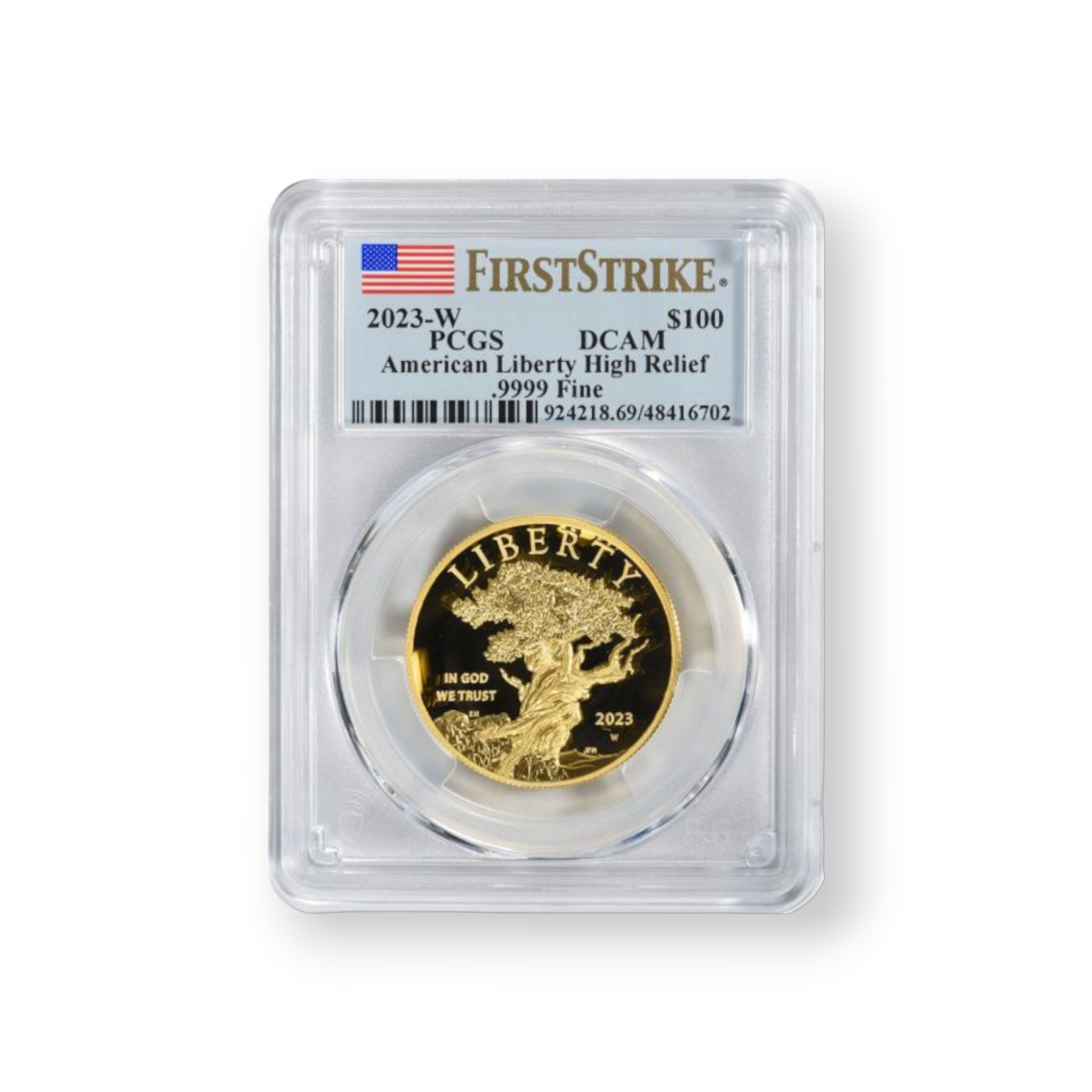 Buy 2023-W American Liberty High Relief $100 Gold Coin PCGS Certified ...